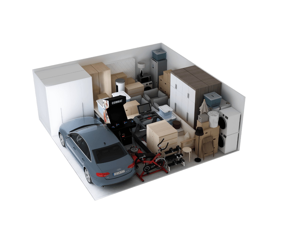 20 x 20 self storage unit