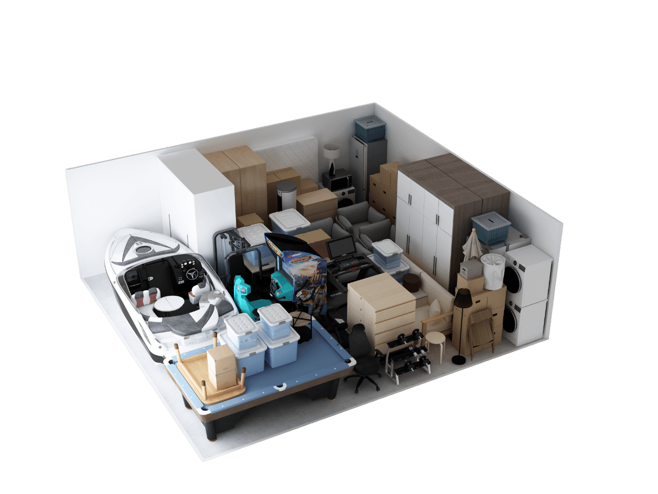 20 x 22 self storage unit